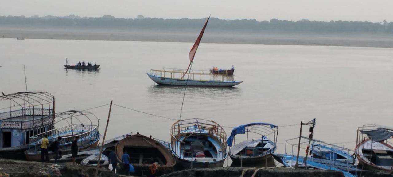 Krishna P. Guest House Varanasi Exteriör bild